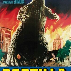 Godzilla Poster Aprox Size 24x36 Inches